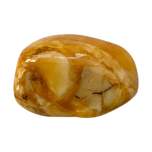 Yellow Jasper Large Tumble Stone